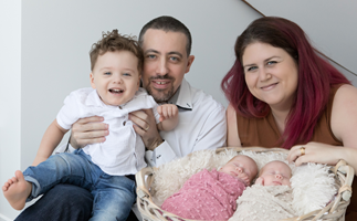 REAL LIFE: The odds were against Elena when her unborn babies were diagnosed with a rare and deadly condition, here is their story of survival