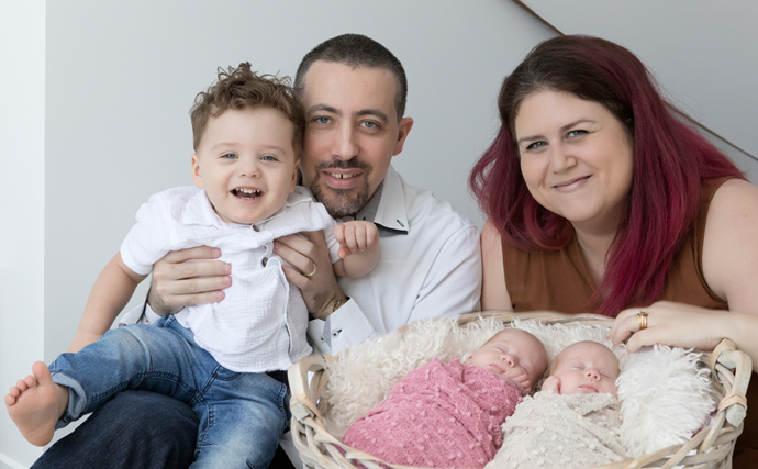 REAL LIFE: The odds were against Elena when her unborn babies were diagnosed with a rare and deadly condition, here is their story of survival