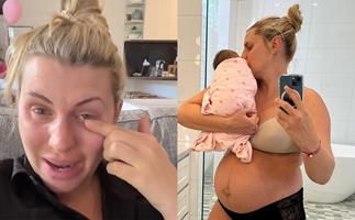 Tiffiny Hall's emotional breakdown over her postpartum body is a struggle every new mum can relate to