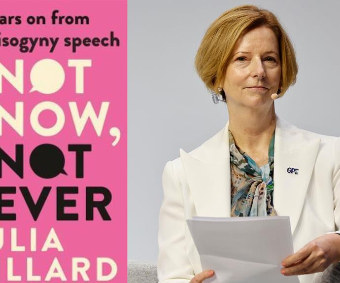10 years on from her iconic misogyny speech, former Prime Minister Julia Gillard is releasing a book all about it