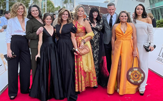 The Wentworth cast walk the red carpet for the final time at the 2022 TV WEEK Logie Awards