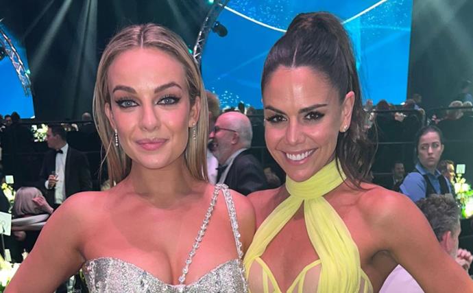 Abbie Chatfield and Home and Away's Emily Weir reunite at the TV WEEK Logie Awards and reveal their unexpected friendship