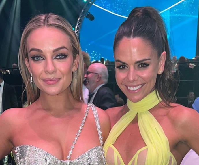 Abbie Chatfield and Home and Away's Emily Weir reunite at the TV WEEK Logie Awards and reveal their unexpected friendship