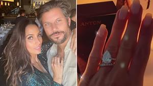 Sam Wood surprises wife Snezana with a stunning new engagement ring with the help of their four girls