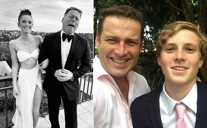 "I'm a lucky bloke." Karl Stefanovic's biggest challenge as a father of four is how quick kids grow up