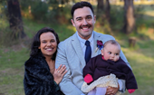 Miranda Tapsell couldn't be more smitten with her daughter Grace after a complicated journey to motherhood