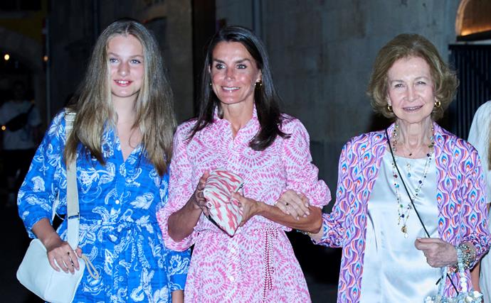 Queen Letizia bares her bronzed skin in $60 mini dress fans are dying to get their hands on