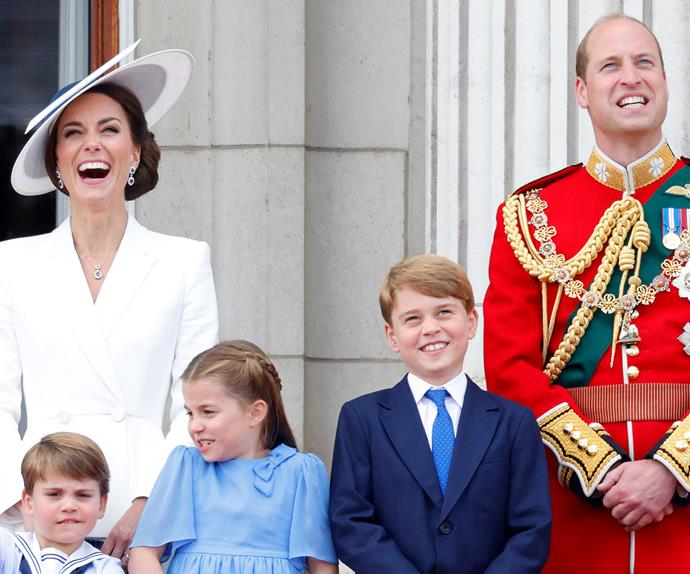 Prince William and Kate Middleton's touching reaction after Prince George received some of his first royal fan mail