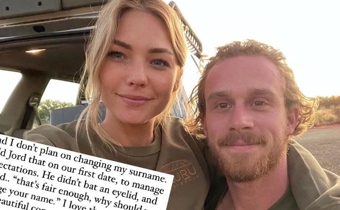Sam Frost divides fans by refusing to take part in this one wedding tradition with fiancé Jordy Hansen