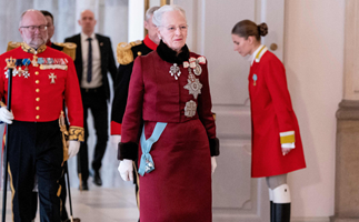 丹麦女王Margrethe不再公众的支持