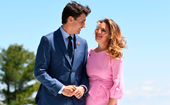 贾斯汀加拿大总理特鲁多宣布脱离妻子索菲格雷戈勒