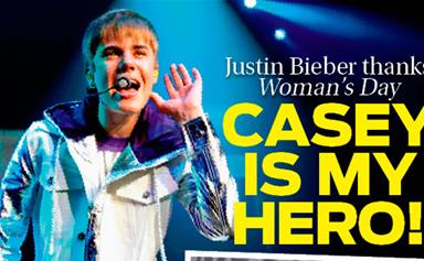 Justin Bieber: Casey is my hero