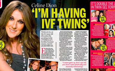 IVF twins for Celine Dion