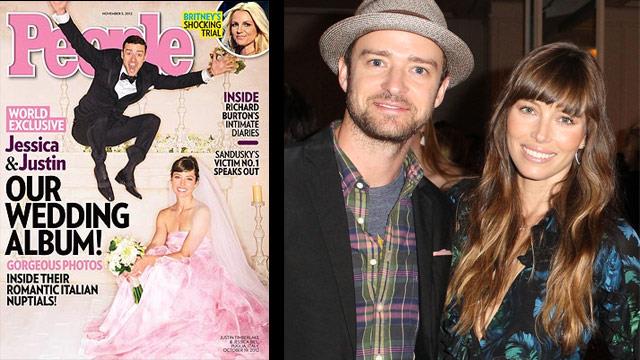 Justin Timberlake and Jessica Biel's wedding details