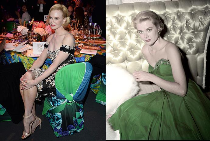 Princess Grace and Nicole certainly share sophistication.