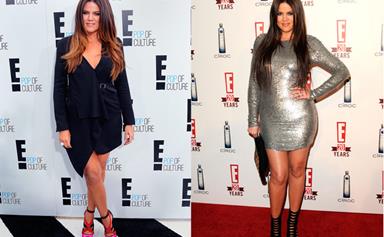 Khloe Kardashian slims down