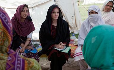 Angelina Jolie visits Pakistan