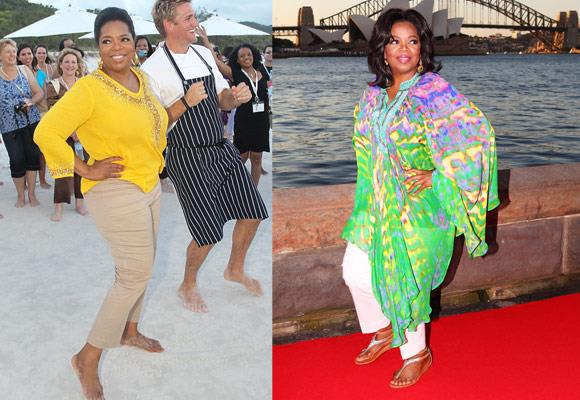 Today, Oprah says she isn't setting out to be thin, but to be healthy.
 
 “My goal isn't to be thin. My goal is for my body to be the weight it can hold—to be strong and healthy and fit, to be itself. My goal is to learn to embrace this body and to be grateful every day for what it has given me."