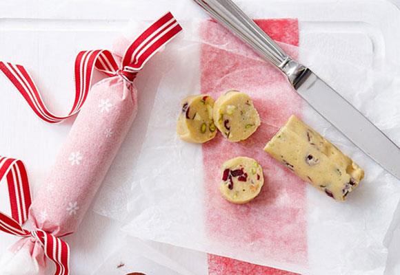 **White Christmas salami**
<br><br>
This sweet treat is perfect to keep on hand to serve with tea for unexpected guests at Christmas time.
<br><br>
[**Read the full recipe here**](https://www.womensweeklyfood.com.au/recipes/white-christmas-salami-7380|target="_blank") 
