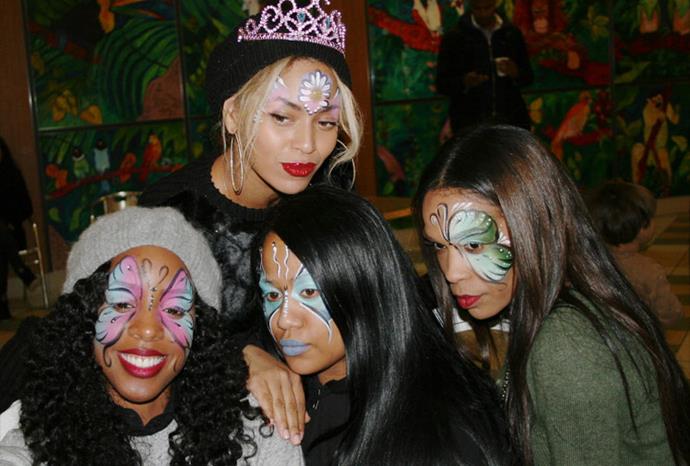 Beyoncé's celebrity friends even got in on the action.