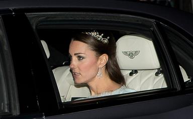 Duchess Kate sparkles in tiara