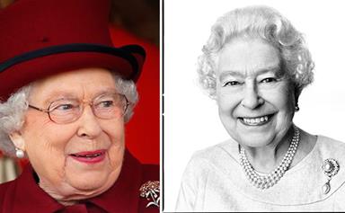 Queen's new portrait marks 88th birthday