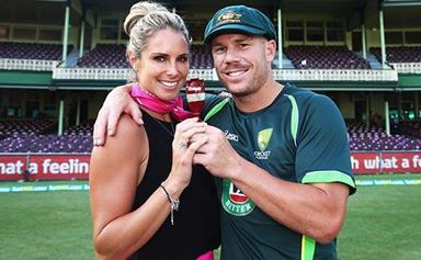 Dave Warner and Candice Falzon welcome a baby girl!
