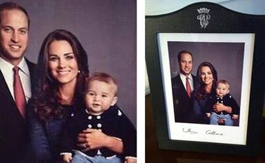 William and Catherine send thank you cards with never-before-seen family portrait