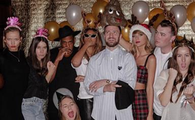 Taylor Swift parties with Beyonce, Jay Z and Justin Timberlake for her 25th birthday
