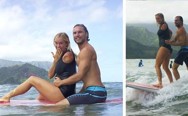 Pro-surfer shark-attack survivor Bethany Hamilton is pregnant!