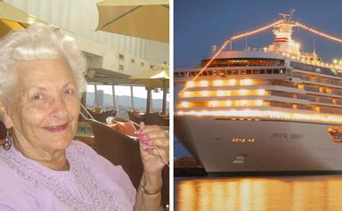 86 year-old retiree lives out days on cruise ship!