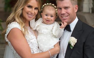 Candice and David Warner ring in two years of wedded bliss