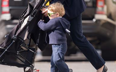 Prince George is the King of Cool!