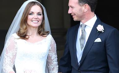 Spicing up her life! Geri Halliwell marries Formula One boss Christian Horner