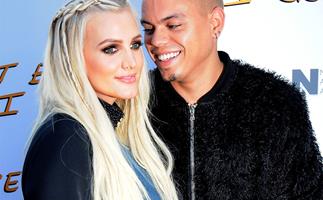 Ashlee Simpson and Evan Ross 