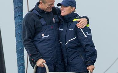 The love boat! Zara Phillips and Mike Tindall's stormy sail date