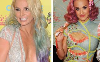 Katy Perry and Britney Spears