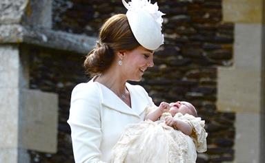 Princess Charlotte is christened