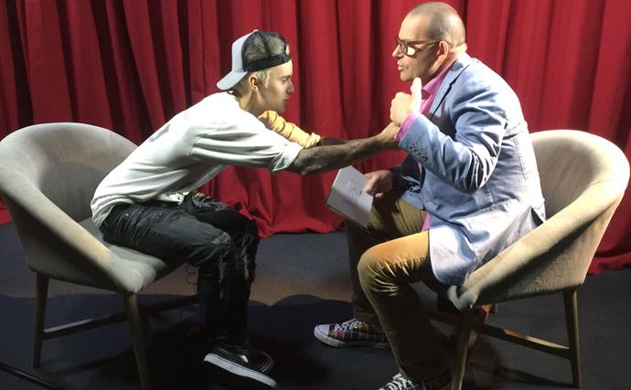 Justin Bieber and Paul Henry