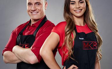 MKR: A dessert downfall sends Jay and Sarah home