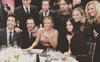 Friends and Big Bang Theory Cast