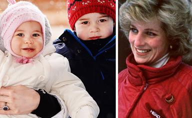 Brrrr! The British Royal Family love the snow
