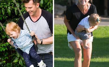 The kids of Mornings: Sonia Kruger and David Campbell’s adorable day with their tots