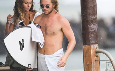 Home and Away’s George Mason cosies up to French girlfriend