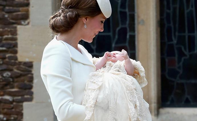 Duchess Catherine and Princess Charlotte