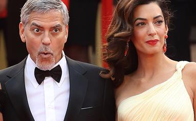 Amal Clooney just avoided a major wardrobe mishap