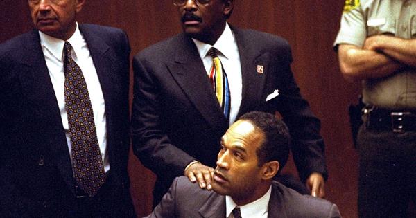 O.J. Simpson trial, Day 4 - O.J. Simpson appears in the 
