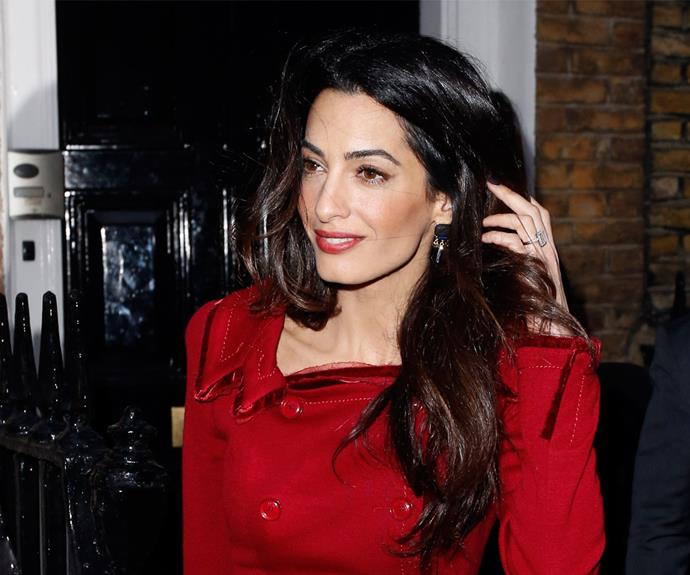 **Amal Clooney**
<br><br>
Amal and George Clooney welcomed their first children together, twins Alexander and Ella, in June 2017 and although their high flying business and Hollywood lives seem far from relatable, when it comes to raising twins this power couple face the same difficulties as any parent of multiples. 
<br><br>
Despite telling *[Vogue](https://www.vogue.com/article/amal-clooney-vogue-cover-may-issue-2018|target="_blank"|rel="nofollow")* in a recent interview that her son is "quite a healthy eater," breastfeeding twins proved to be challenging for Amal. 
<br><br>
"When I was nursing, it was much more complicated, because there are two," she explained. "I had all manner of weird cushions and pillows and machines."