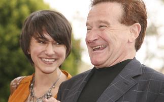 Zelda Williams and Robin Williams