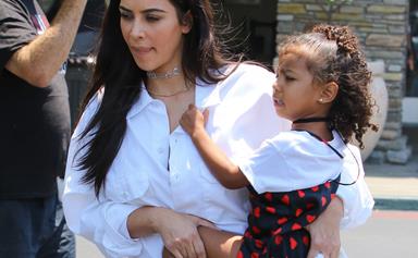 Kim Kardashian reveals North West is “struggling” as a big sister